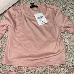 Forever 21 Pink Crop Top
